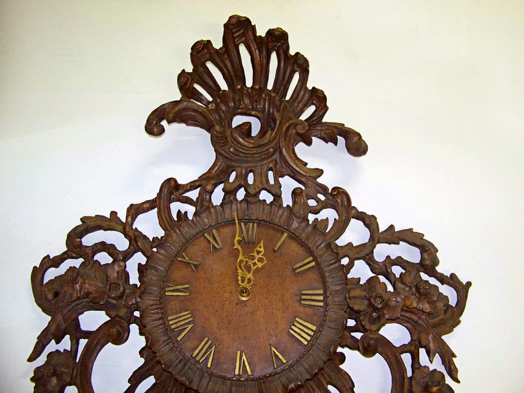 Carved Camelot Clock Repair Museum Quality Restoration Services