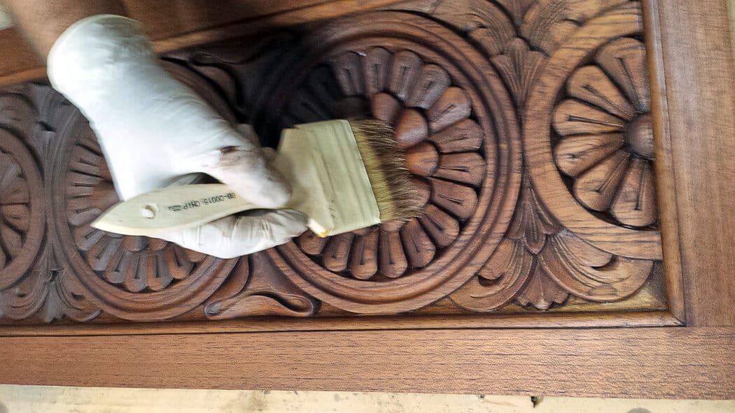 Palm Desert Furniture Refinishing, Carved Musuem Quality Restoration Services