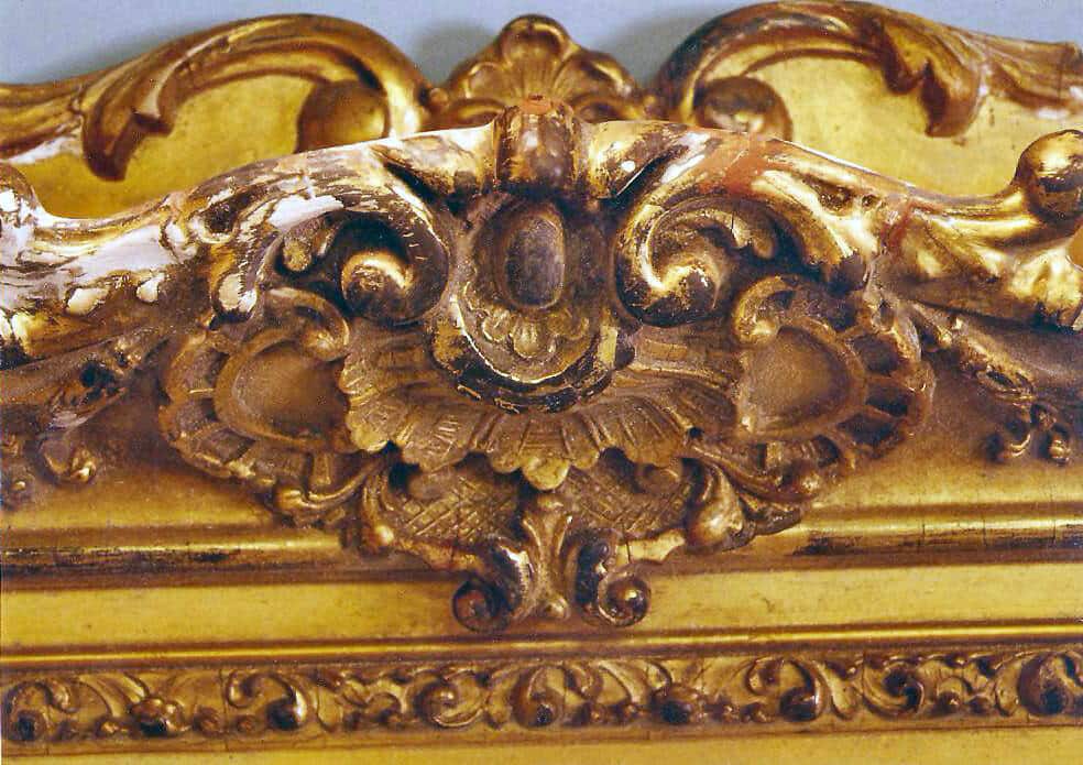 Carved Mirror Frame Restoration Musuem Quality Restoration Services