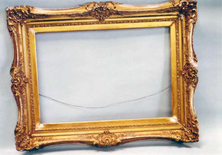 Carved Mirror Frame Restoration