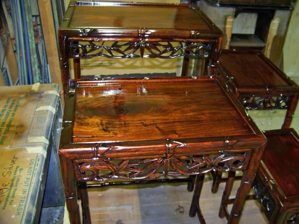 Chinese Rosewood Nest Tables