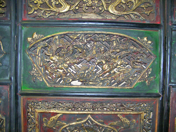 Chinese Screen After Cleaning