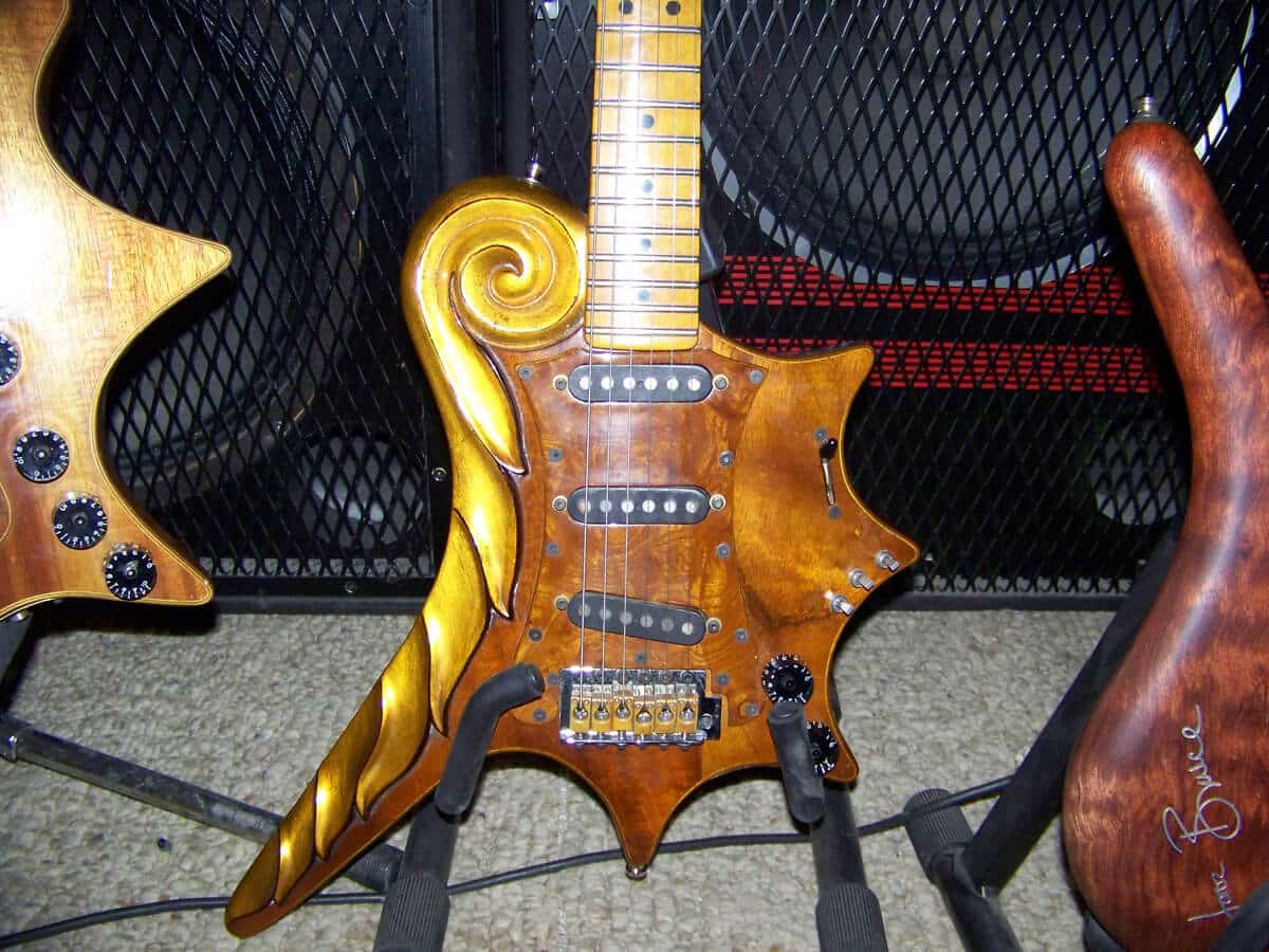 Custom Guitar Designed By Mark Fry