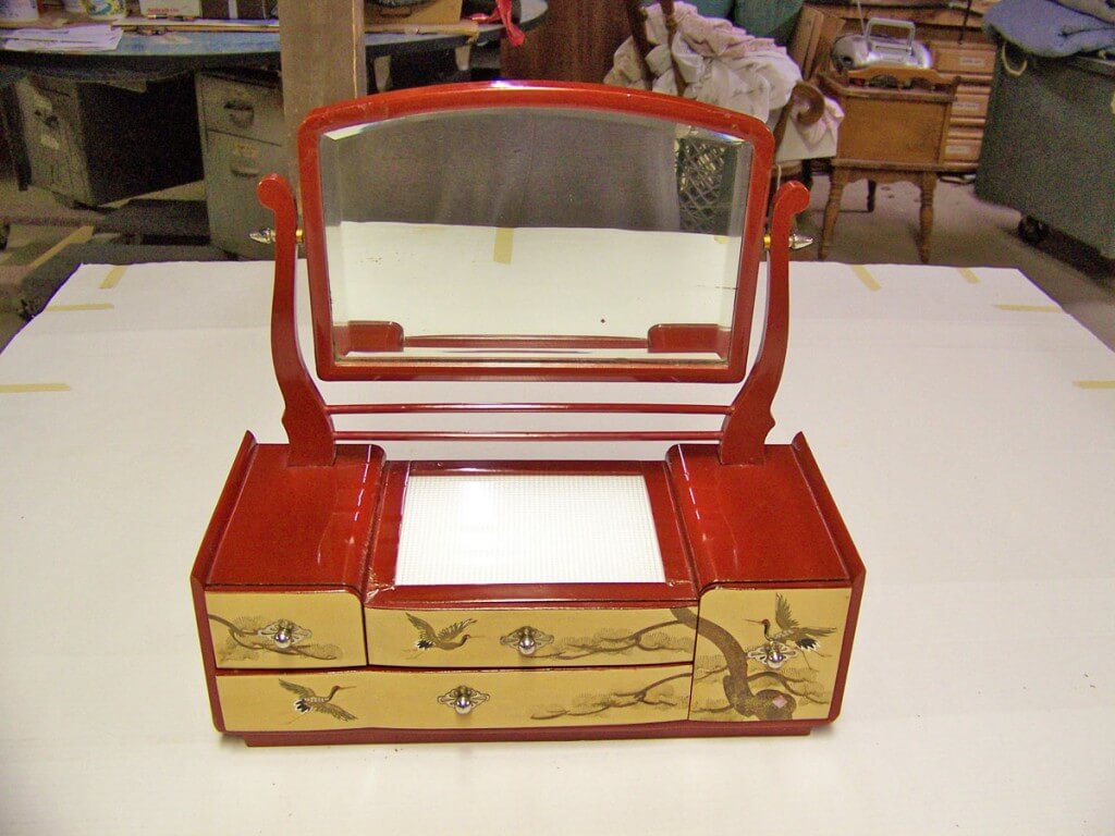 Oriental Jewelry Box Restoration