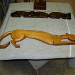 Sculpture Cat Carving Restoration