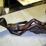 Ebony Wood Sculpture Repair