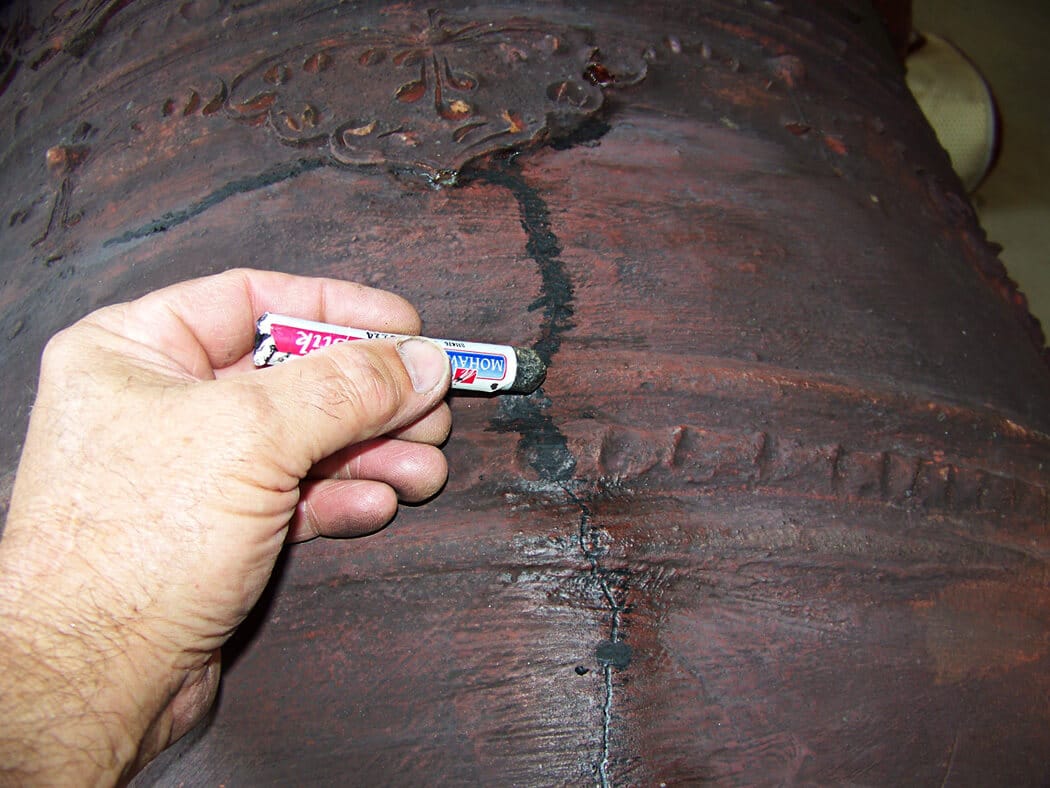 Large Terra Cotta Pot Repair Museum Quality Restoration Services