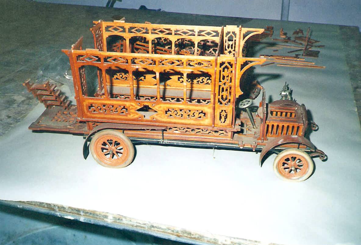 Wooden Trolly Car Restoration Musuem Quality Restoration Services