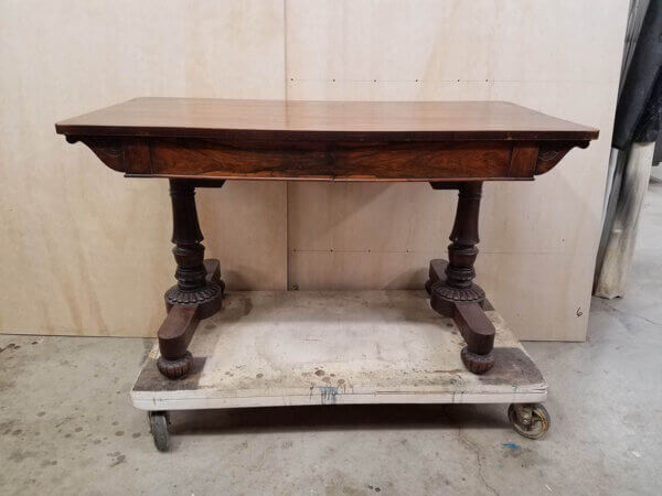 Gillow’s Rosewood Library Table
